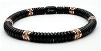 Bracciale Casciola Gioielli GIOIA in Ceramica Diamante Brown 0.84 Ct RBNS6DBWOR - RBNS6DBWOR